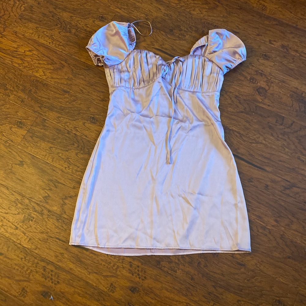 Fashion Nova puff sleeve dress